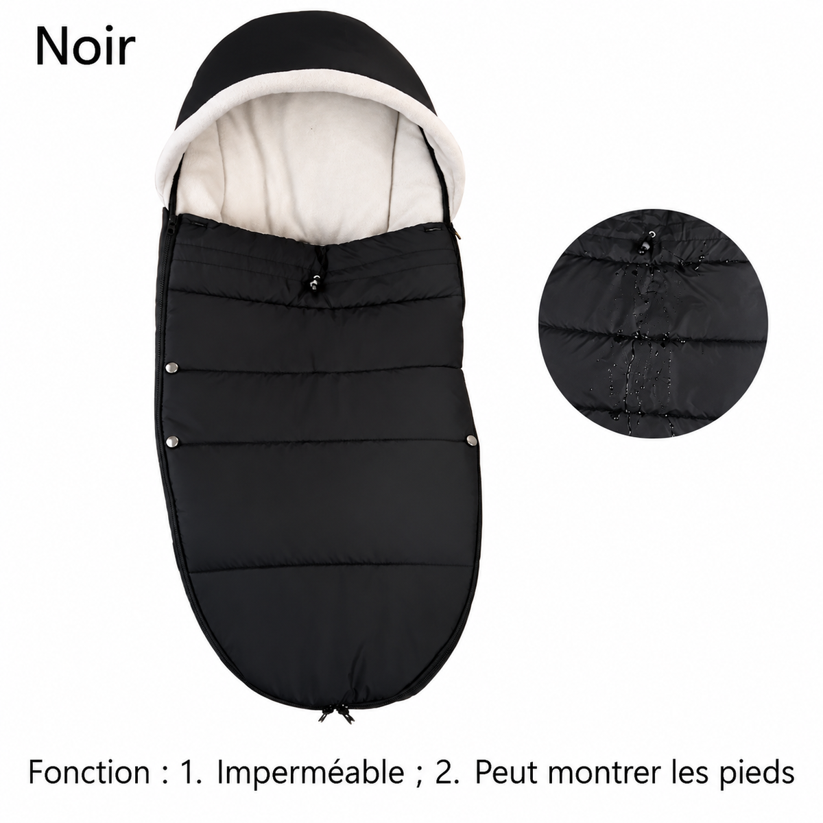 Chancelière matelassée