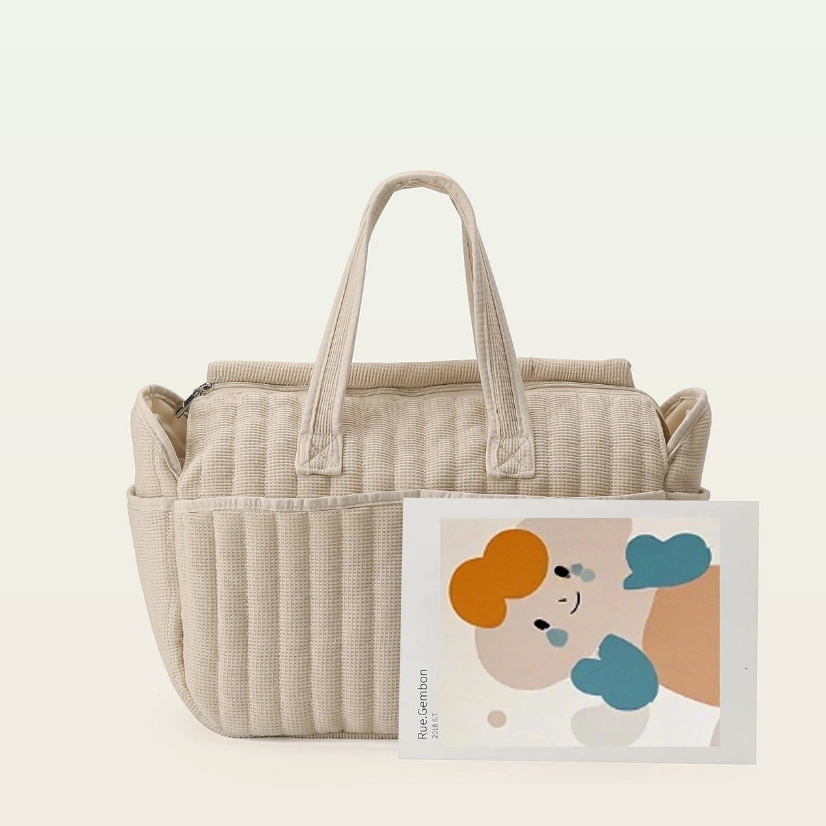 Sac à langer matelassé