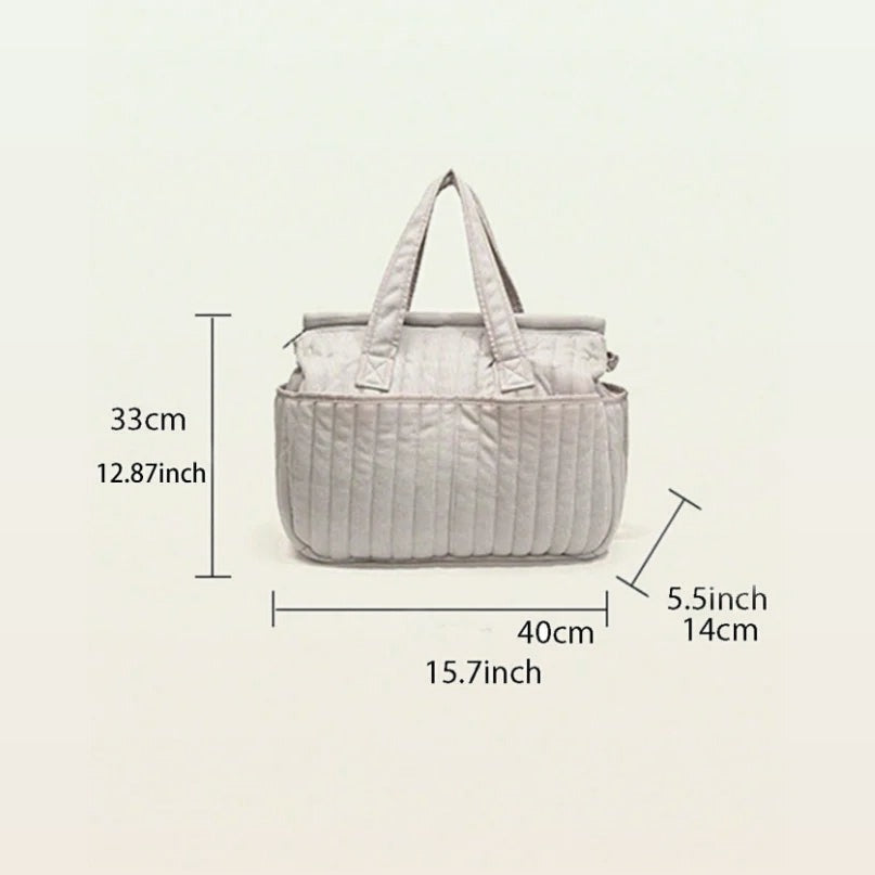 Sac à langer matelassé