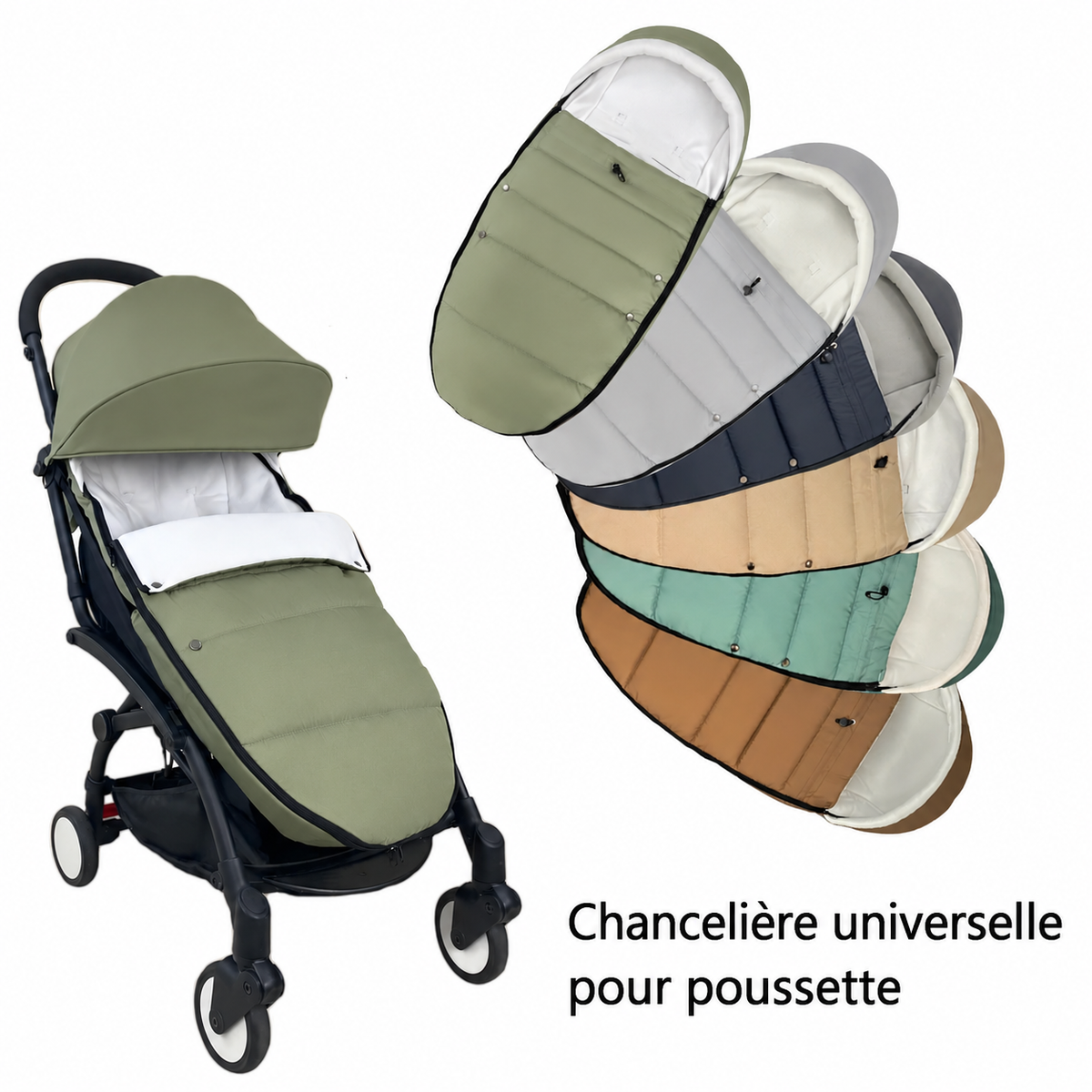 Chancelière matelassée